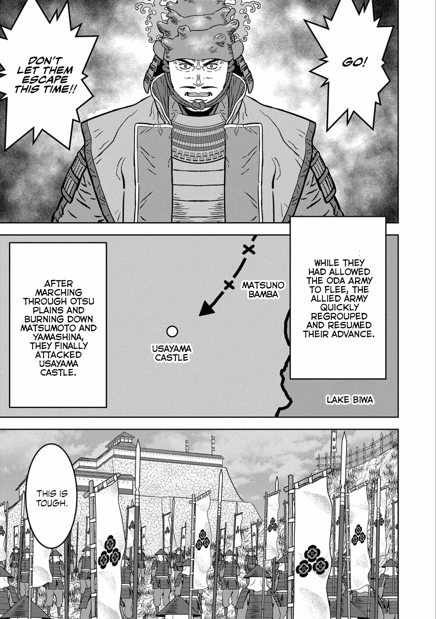 Sengoku Komachi Kuroutan: Noukou Giga Chapter 52 4